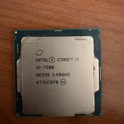 Intel Core i5 7500 