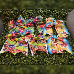 Strawberry Shortcake Hair Bows