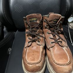 12W Wolverine Steel Toe Work Boots