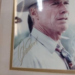 Autographed Clint Eastwood Picture