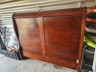 Ethan allen queen sliegh bedframe