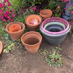 14 POTS AND DISHES