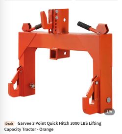 Garvee 3 Point Quick Hitch Tractor Attachment