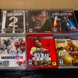 Updated PlayStation 3 Video Game PS3 New Titles