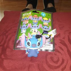 Disney Mechanic Stitch Collectables Figural Keyring New