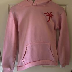 Girls size 8 pink hoodie