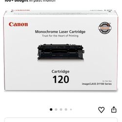 Canon Genuine 120 Black Toner Cartridge Compatible with D1100 Series, D1300 Series, D1500 Series
