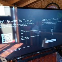 42 Inch TV  Comes With New Fire Stick