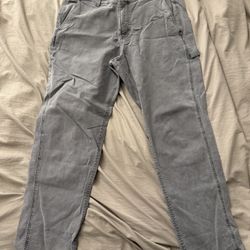 Abercrombie Cargo Pants Grey 33Wx32L