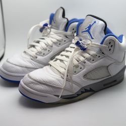 Jordan 5 Retro White Stealth