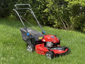 Beautiful Toro Smart Stow Self Propelled Vortex Lawn Mower 