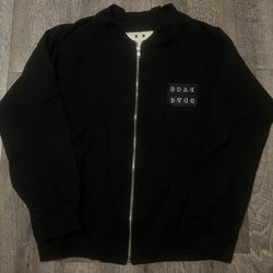 Bad Decision Adventure Club Bulleit Bomber Jacket size Small