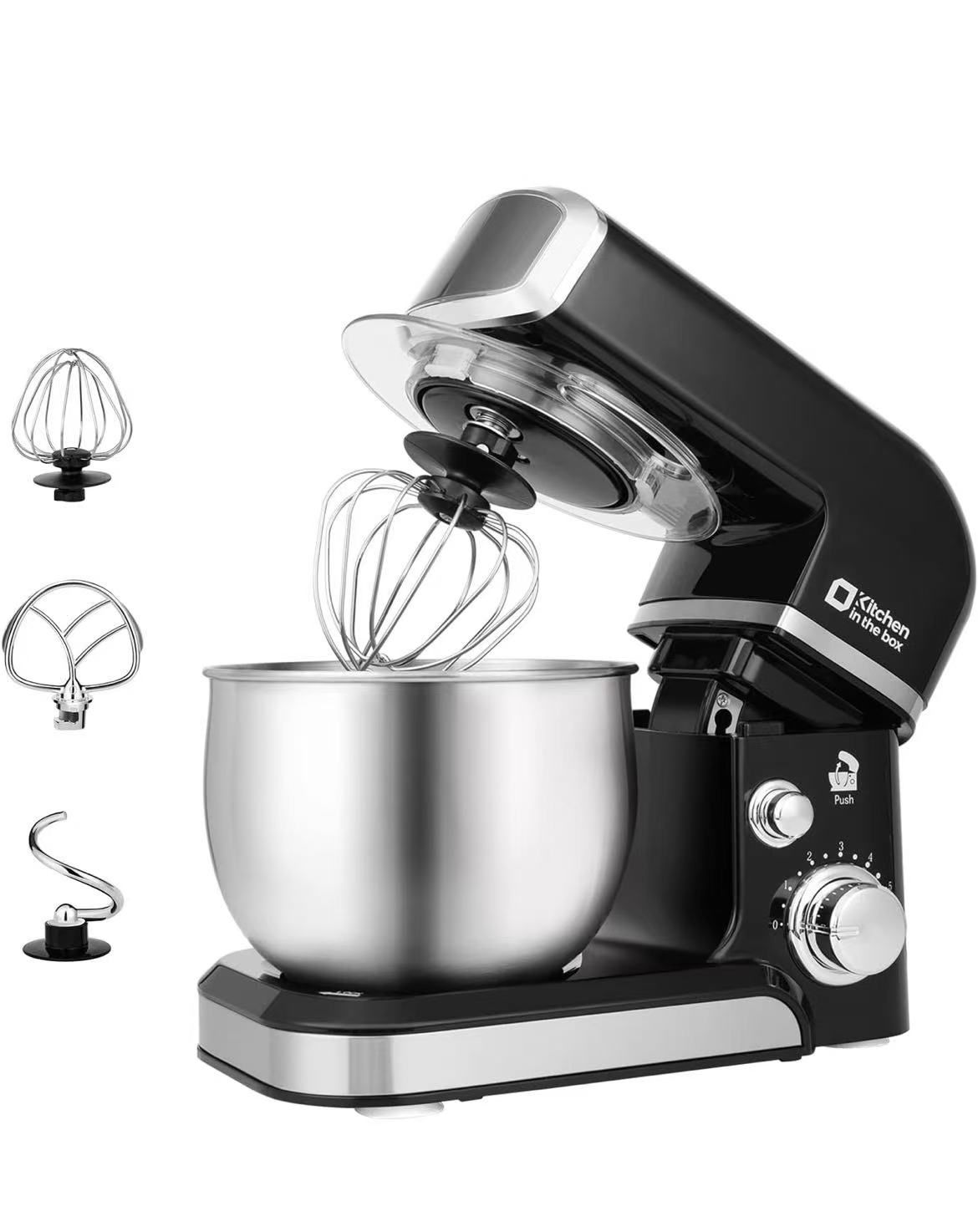 Kitchen in the box Standing mixer, small, electric, food, 3.2 quarts, 6 speeds $50