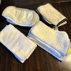 18 Washcloths And Burping Cloths