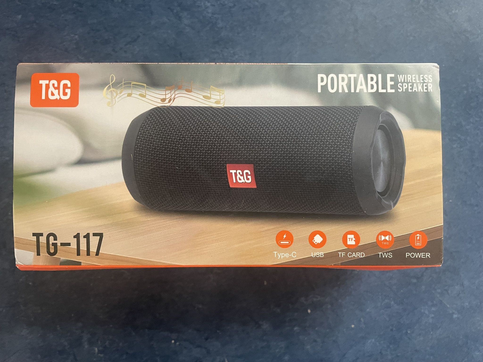 New T & G Portable Bluetooth Speaker