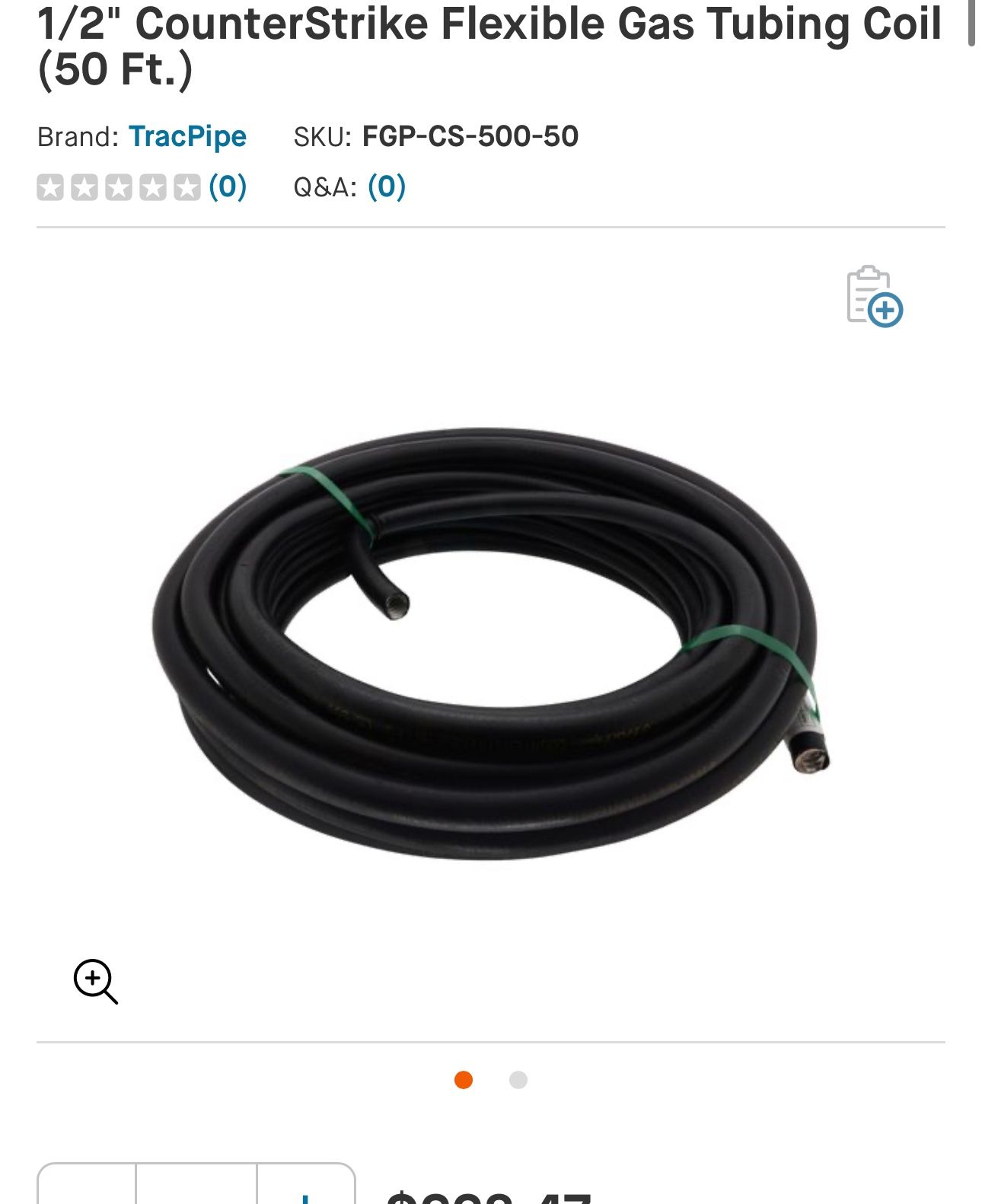 1/2” Trac Pipe 50 Ft.
