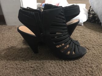 Black heels
