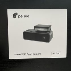 Pelsee Smart WiFi Dash Camera 4K (BRAND NEW)
