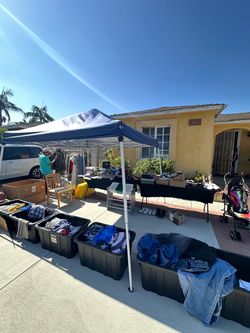 Moving and garage sale
