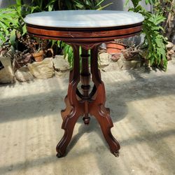 Antique Pedestal Table
