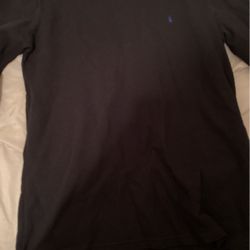 Polo Ralph Lauren Sleepwear Shirt Size M Black & Blue