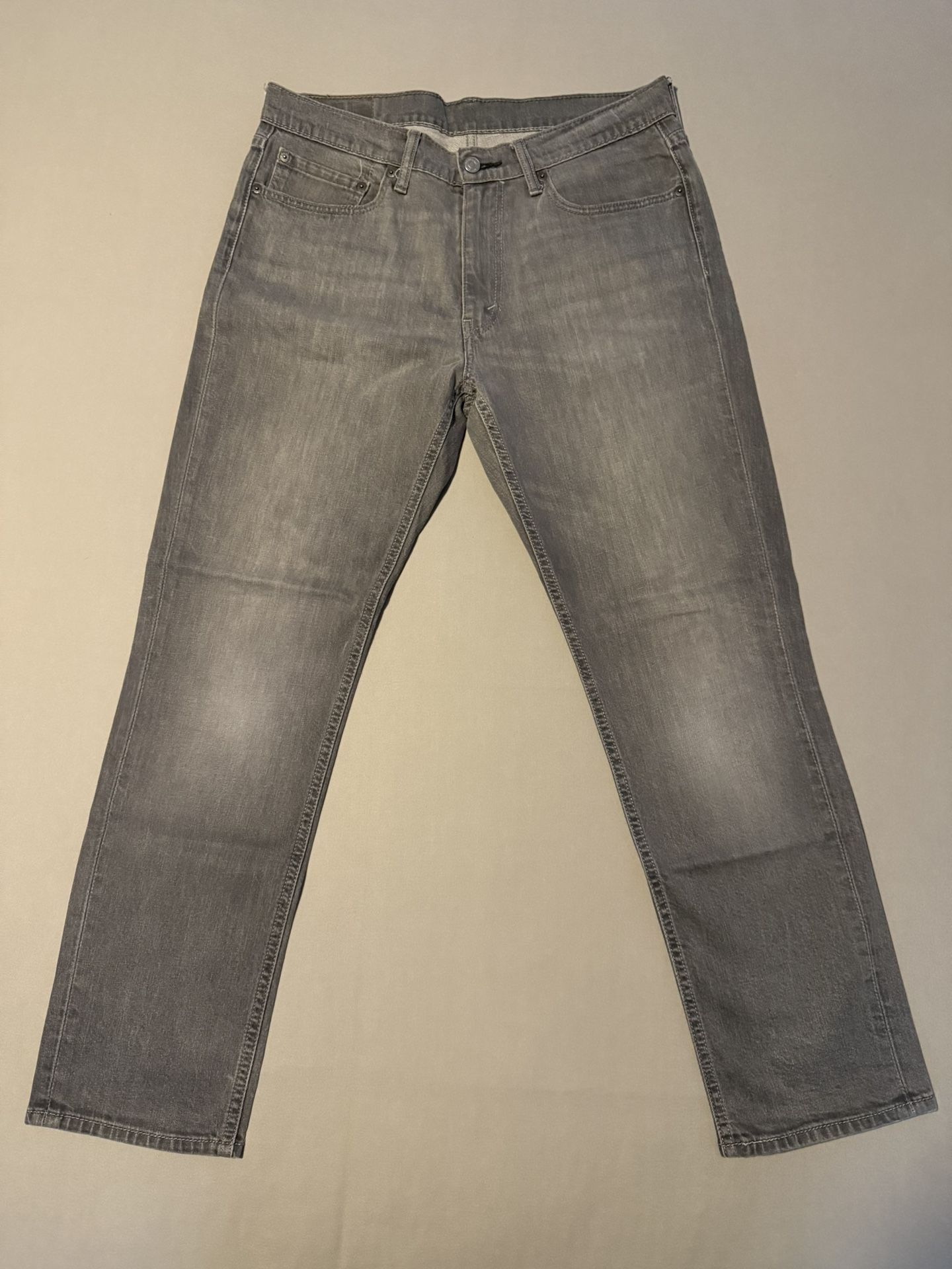 Levi’s 541 Athletic Fit Denim Jeans Pants Grey Used