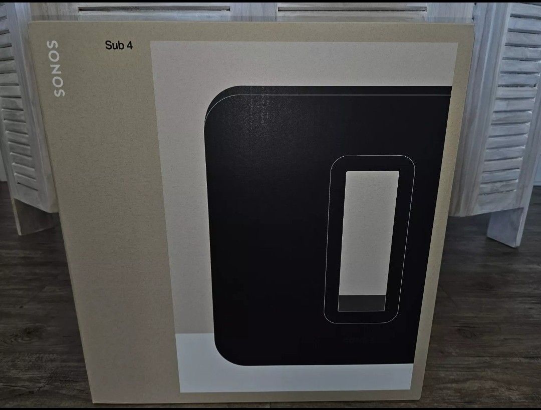 Sonos Sub Wireless Subwoofer White Color - (Gen. 4)