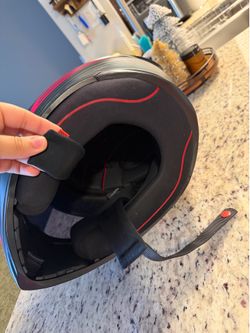 AGV helmet pink size small