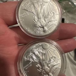3 Silver Coins 