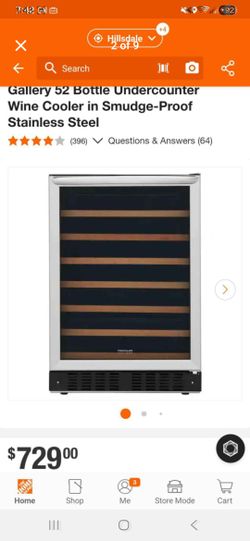 Frigidaire 52 bottle wine Refrigerator