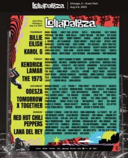 2 FOUR DAY VIP LOLLAPALOOZA FOR SALE!