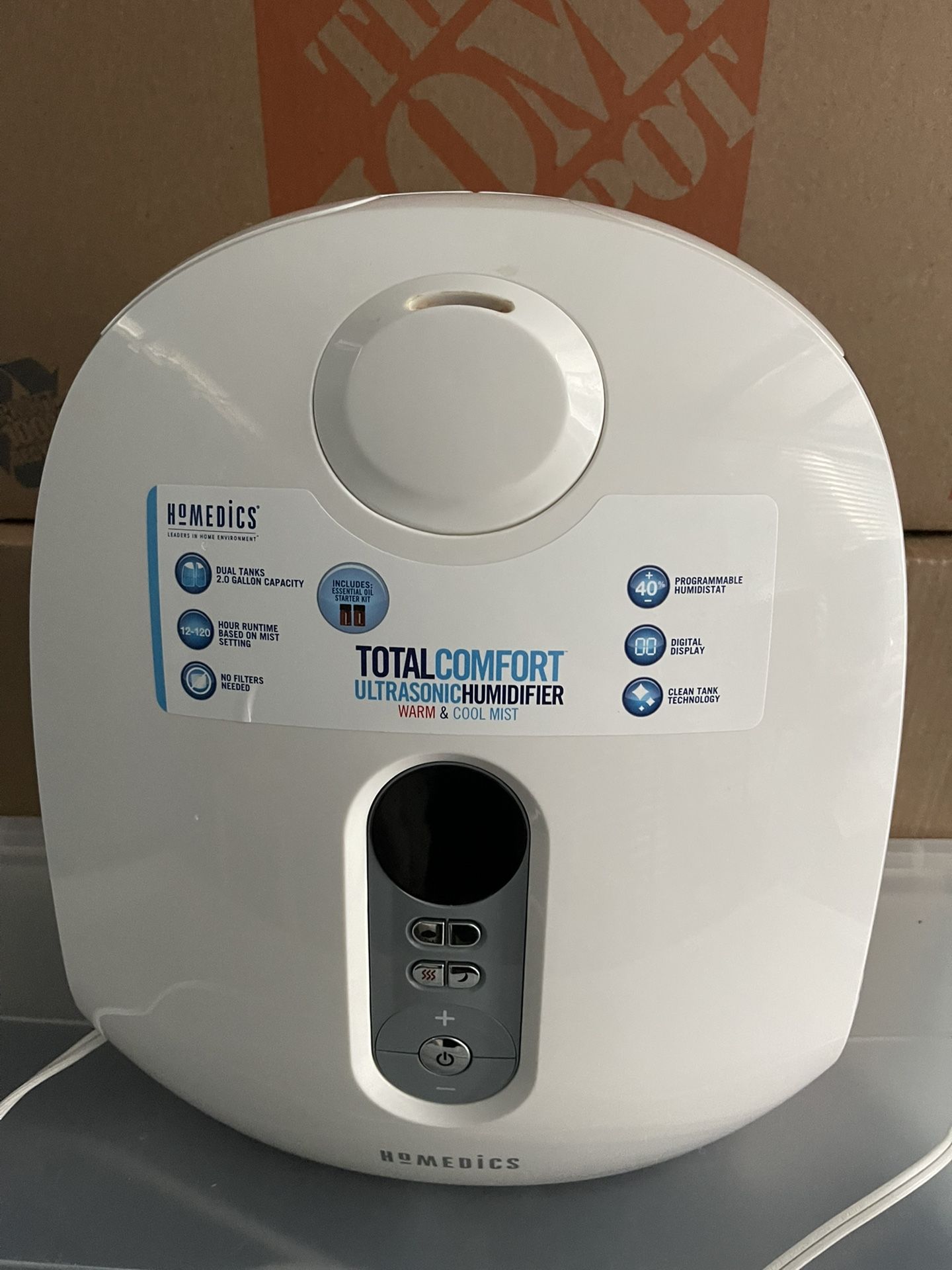homedics humidifier