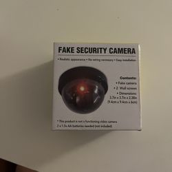 Fake Security Camera