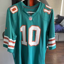 Tyreek Hill Miami Dolphins Alternate Jersey – Worn Only Twice, Excellent Condition