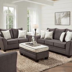 New 2 Pc Living Room Set