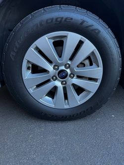 Subaru OEM Alloy Wheel with BFGoodrich Tire