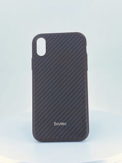 Evutec Iphone XR Carbon fiber magnetic case with car mount