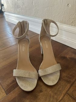 Gold heels