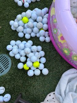 Used premium golf balls