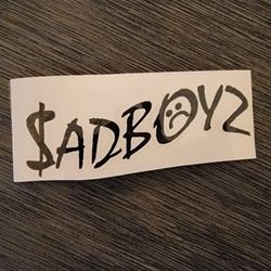 Sadboyz Decal Sticker
