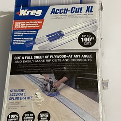 KREG KMA3700 Accu-Cut XL - Universal Track Saw Guide System -