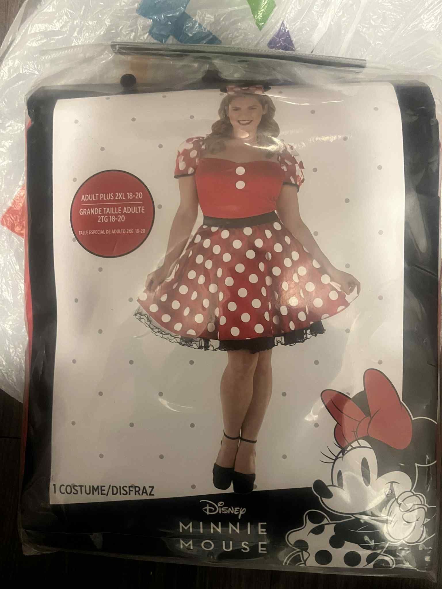 Minnie Mouse women costume Plus size