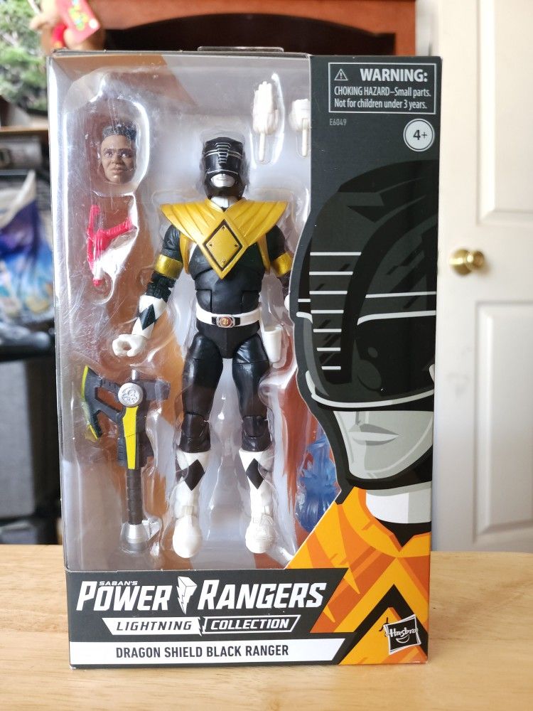 Power Rangers Lightning Collection Dragon Shield Black Ranger