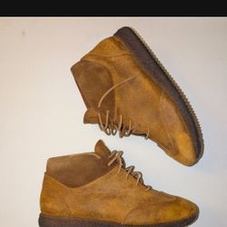 Mens Leather Snkeaker D.Caged Size 9.5