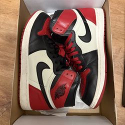 Size 10.5 Jordan 1 High Bred $225