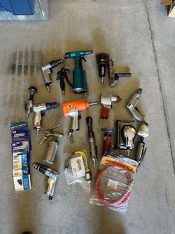 Air tool assortment 15 tools and accessories