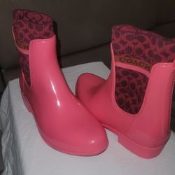 Coach Rain Boots