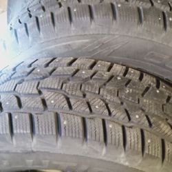 4 Studded Winter Tires 