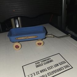 1933 Chicago World Fair Blue Radio Flyer Souvenir