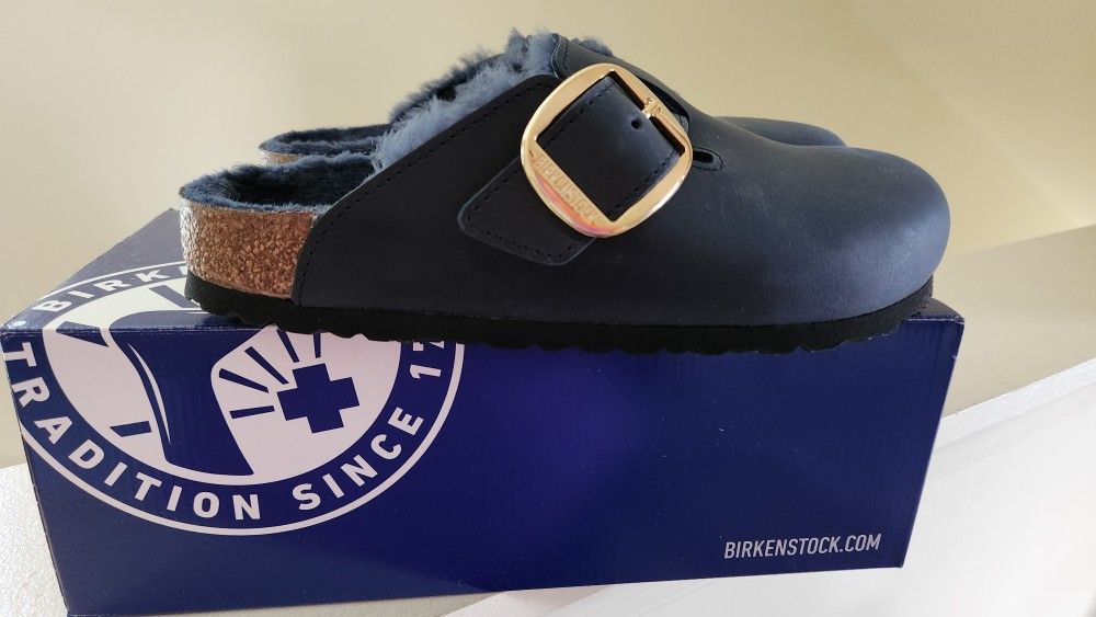 Birkenstock Boston Leather Clogs